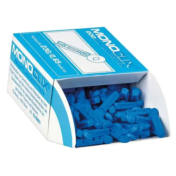 Lancettes Monoclix 23G - 200 pièces
