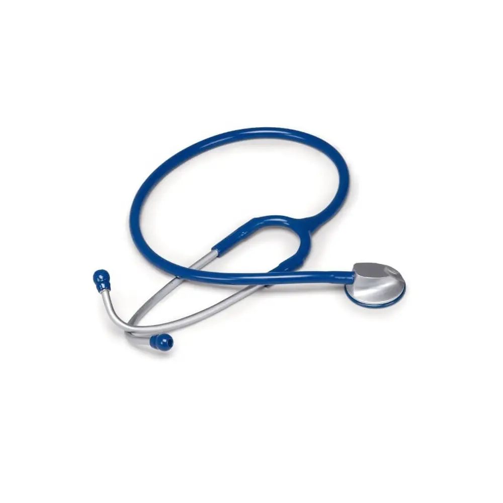 Moretti Anatomische stethoscoop met platte kop - Blauw
