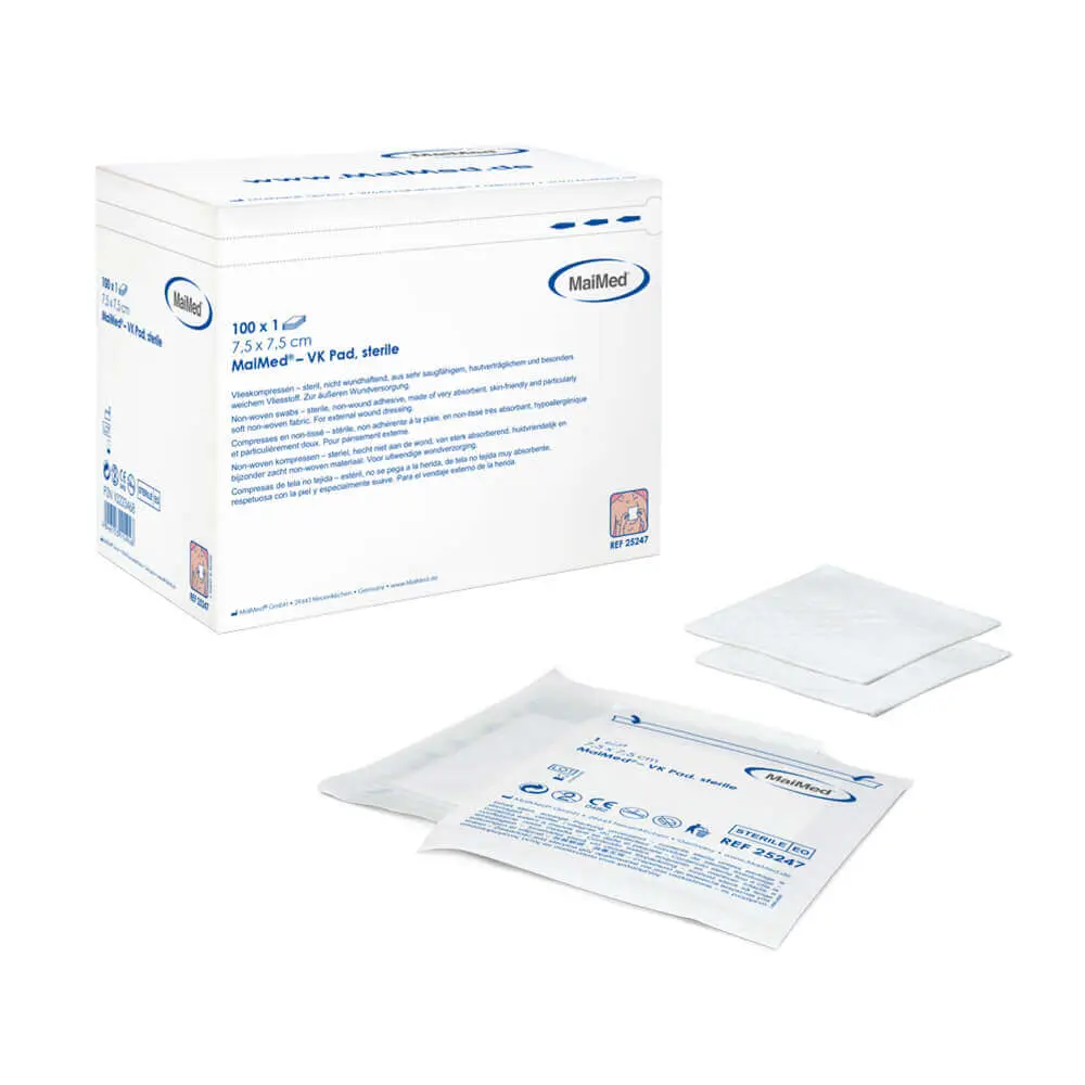 Niet Inklevend Kompres ST 5cm x 5cm - per 1 verpakt - 100st