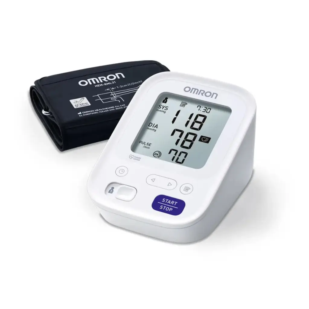 Omron M3 COMFORT - Digitale bloeddrukmeter met IntelliWrap manchet