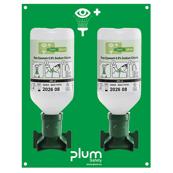 Plum Oogspoelingstation met 2 flessen - 1st