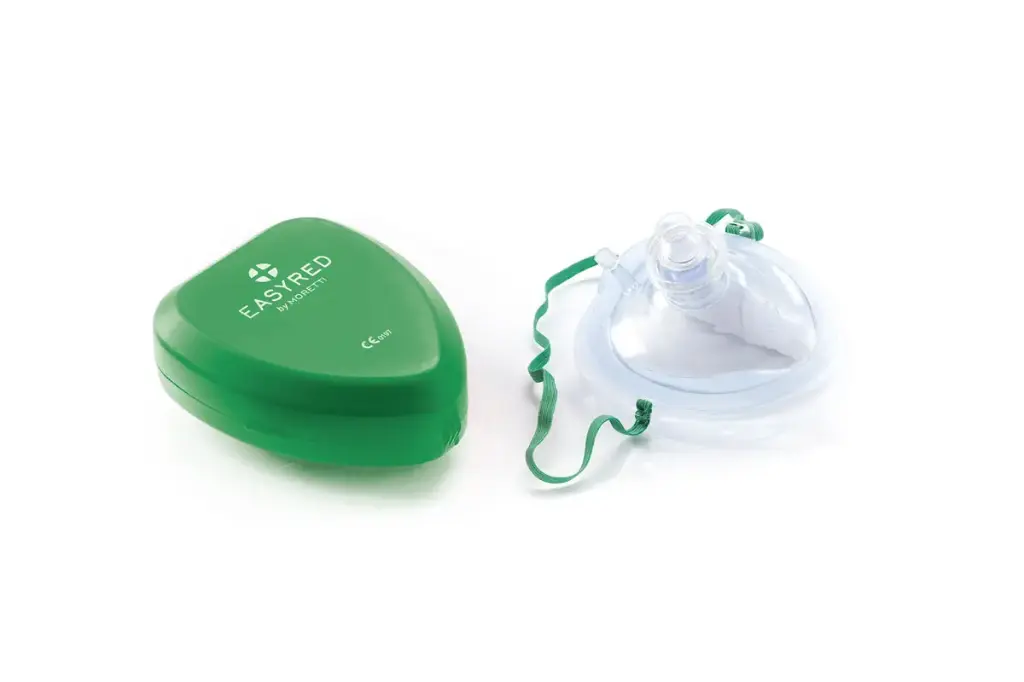Masque de poche pour respiration bouche-à-bouche - 1pc