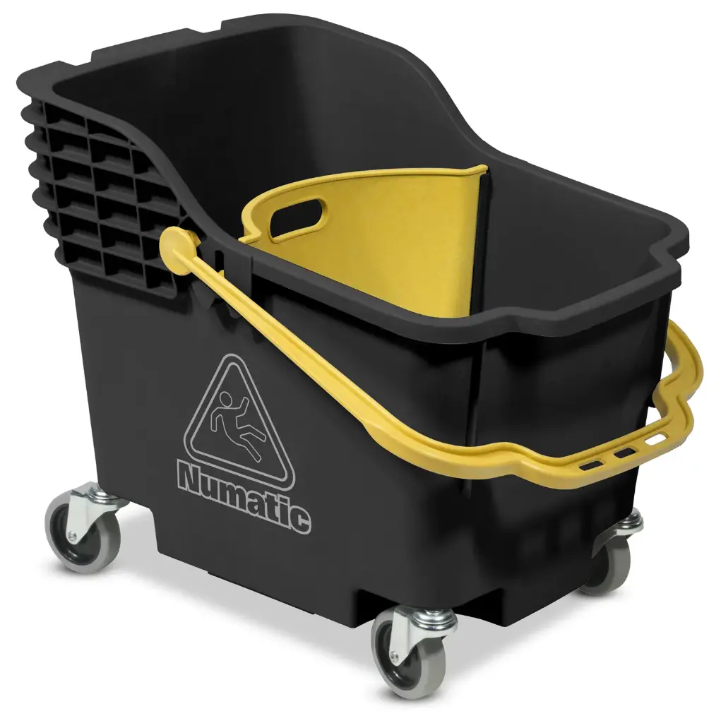 Numatic Rolemmer ReFlo HB1812B zwart met gele hendel