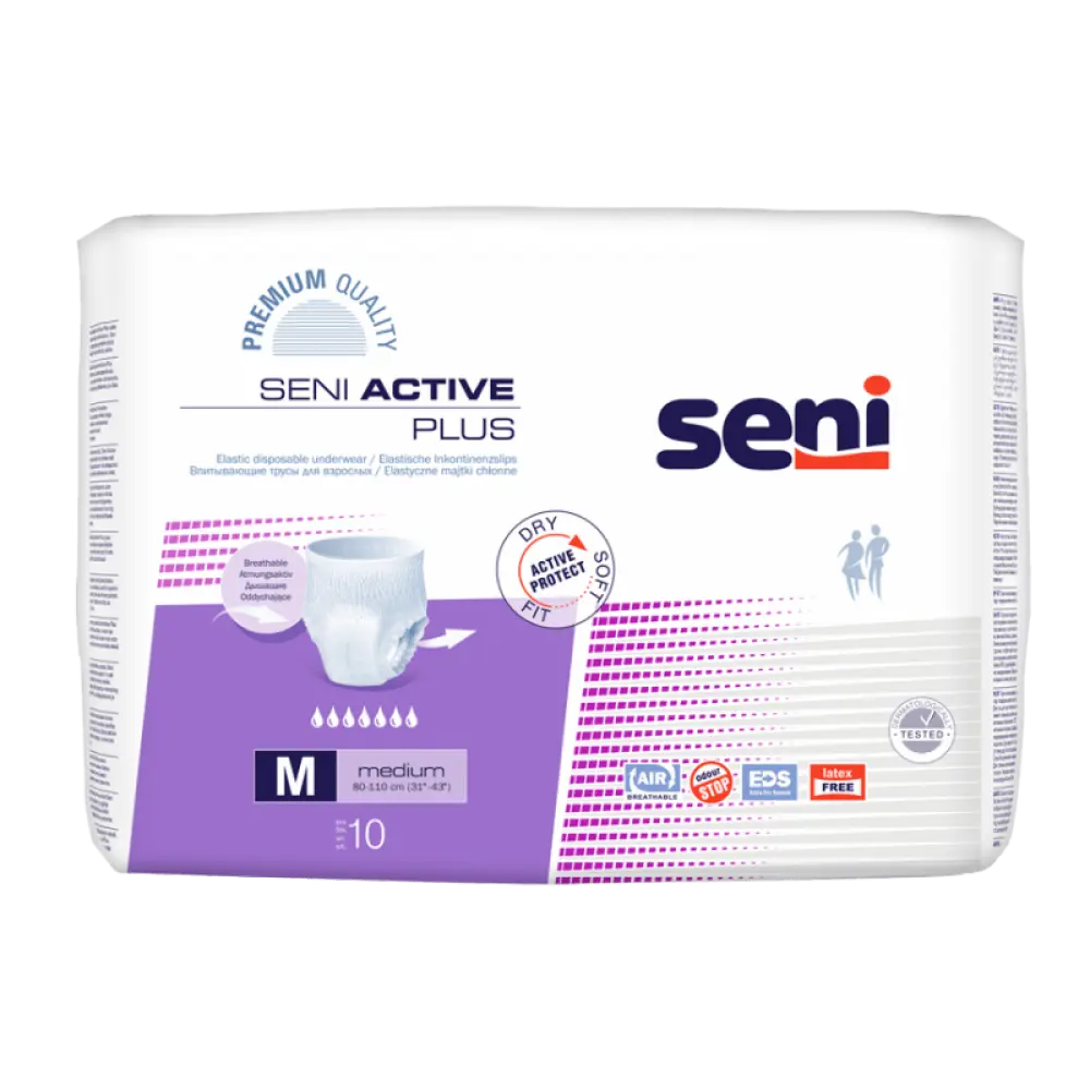 Seni Active Plus Medium - 8 x 10st