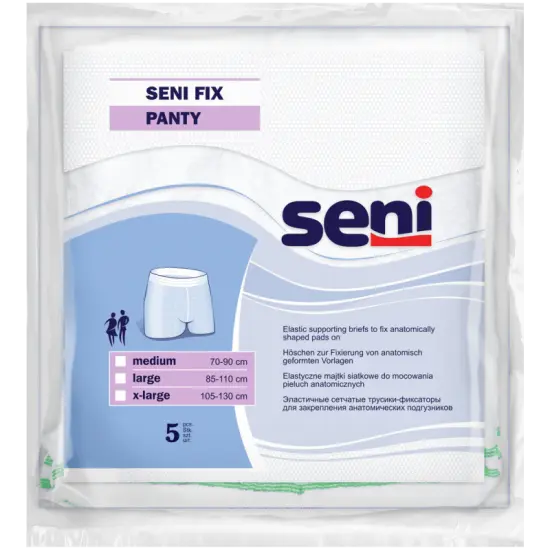 Seni Fix Panty Elastische fixatiebroekjes - XL - 5 stuks