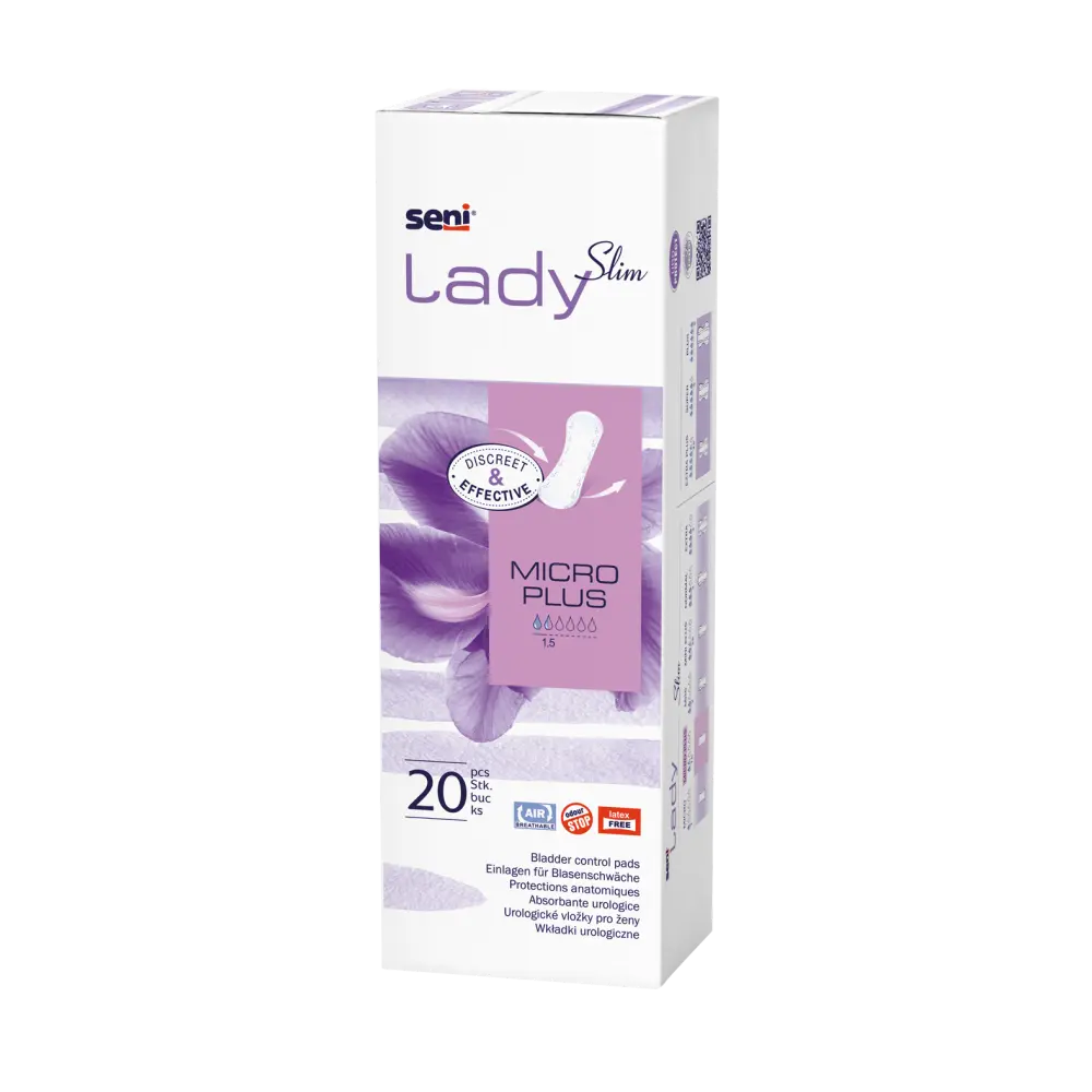 Seni Lady Slim Micro Plus - Omdoos (15 x 20 stuks)