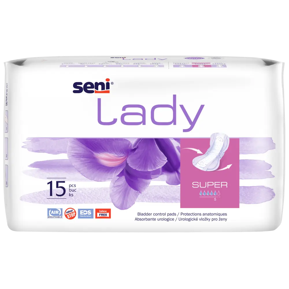 Seni Lady Super - Omdoos (16 x 15 stuks)