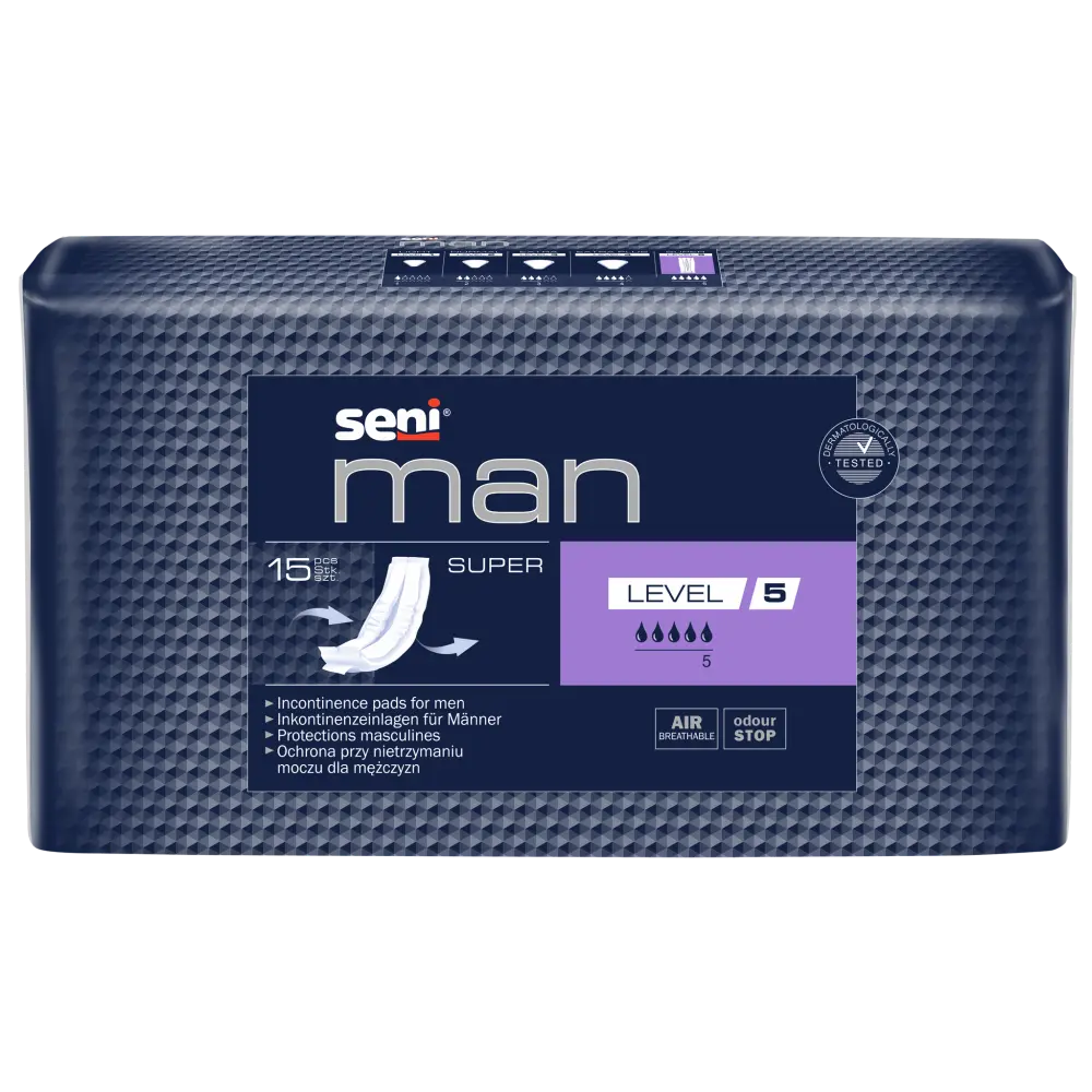 Seni Man Super Level 5 - Omdoos (9 x 15 stuks)