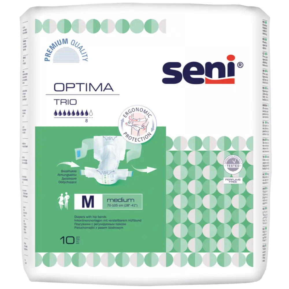 Seni Optima Trio XL - Omdoos (6 x 10 stuks)