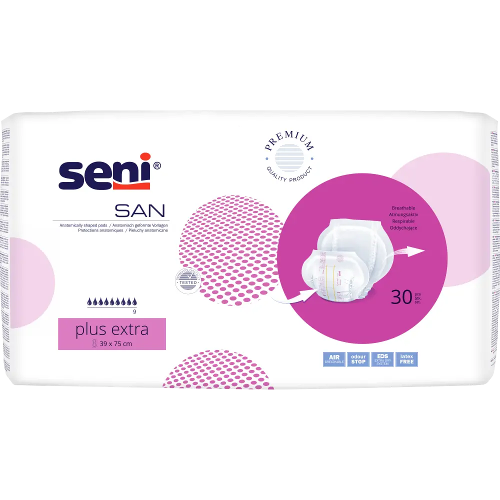 Seni San Plus Extra - 3 x 30 pièces