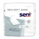 Seni Soft Basic Dry Absorberende onderlegger 90x60cm - Omdoos (4 x 30 stuks)