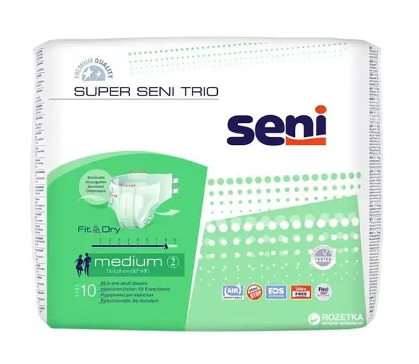 Super Seni Trio Medium - 6 x 10st