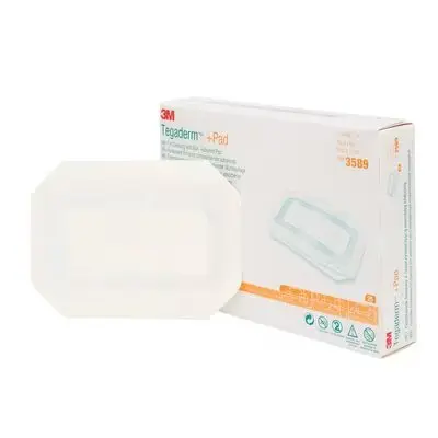 Tegaderm + Pad Pansement film transparent 9 cm x 15 cm - 25 pièces
