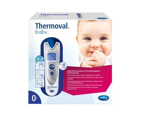 Hartmann Thermoval Baby Infrarood Thermometer – Contactloze 3-in-1 Thermometer