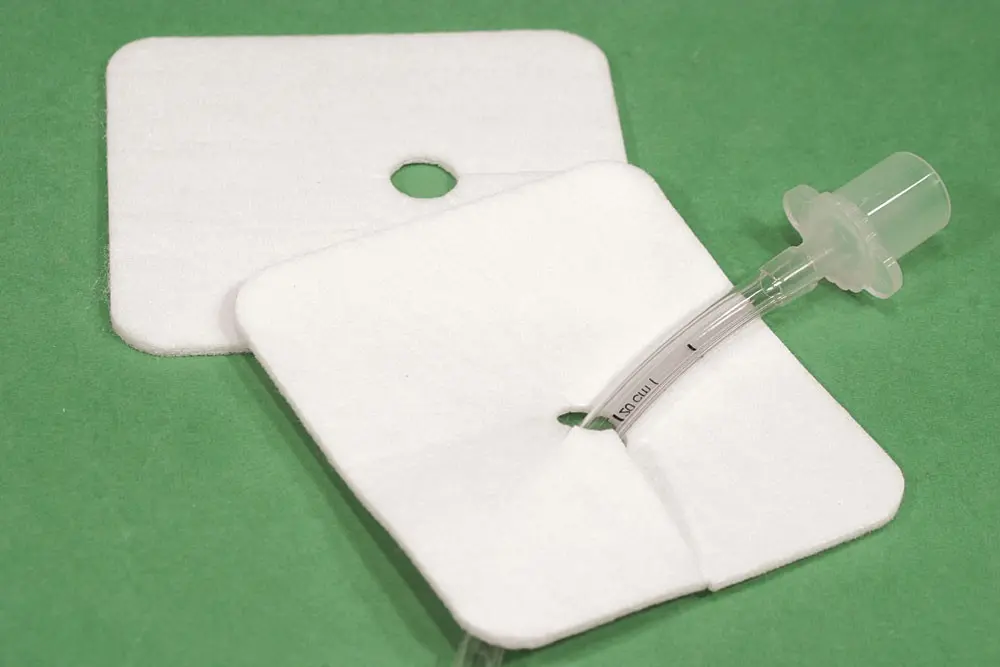 Tracheostomie kompres ST 8cm x 9cm - per 1 verpakt - 150st