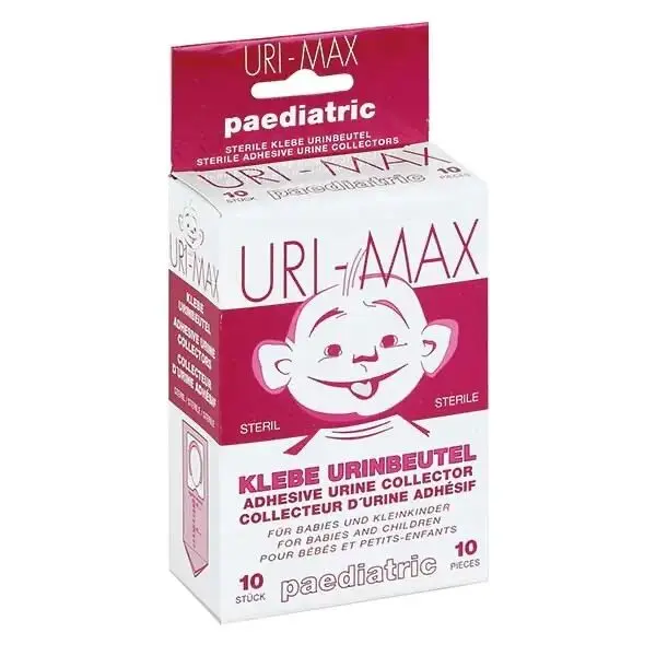 Poches à urine pédiatriques Uri-Max 100 ml - 10 pièces