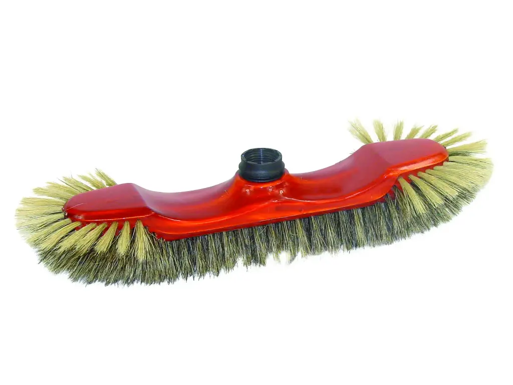 Brosse à balayer Talon Zuiver Poils de porc + Support pour manche - 1 pièce