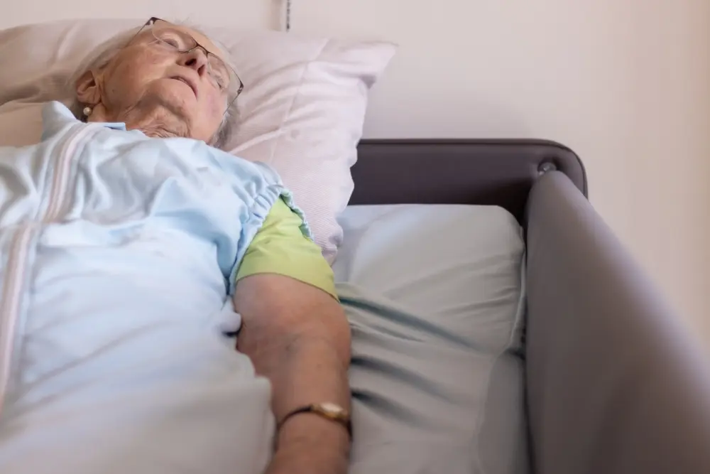 2-delig Verpleegdeken FR/TR z. mouwen met sonderits