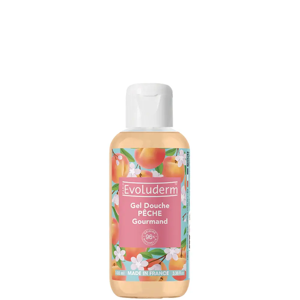 Evoluderm Douche Gel Pêche Gourmand 100ml - 1st