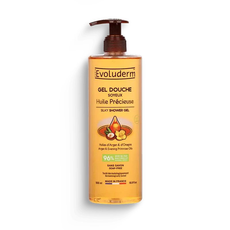 Evoluderm Douche Gel Huile Précieuse 500ml - 20st