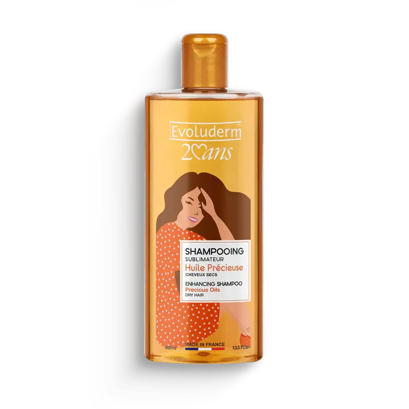Evoluderm Shampoo Huile Précieuse 400ml - 12st