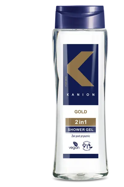 Gel douche Kanion Gold 400 ml - 12 pièces