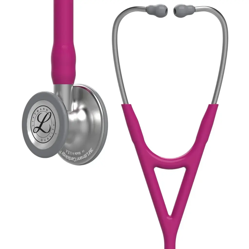 Littmann Cardiology IV - RVS Zilver/Framboos
