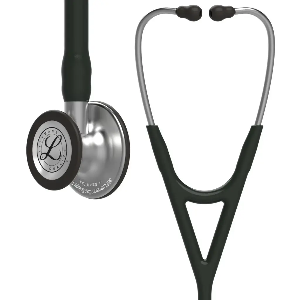 Littmann Cardiology IV Stethoscoop - RVS Zilver/Zwart