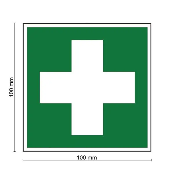 EHBO-pictogram - 10 × 10 cm