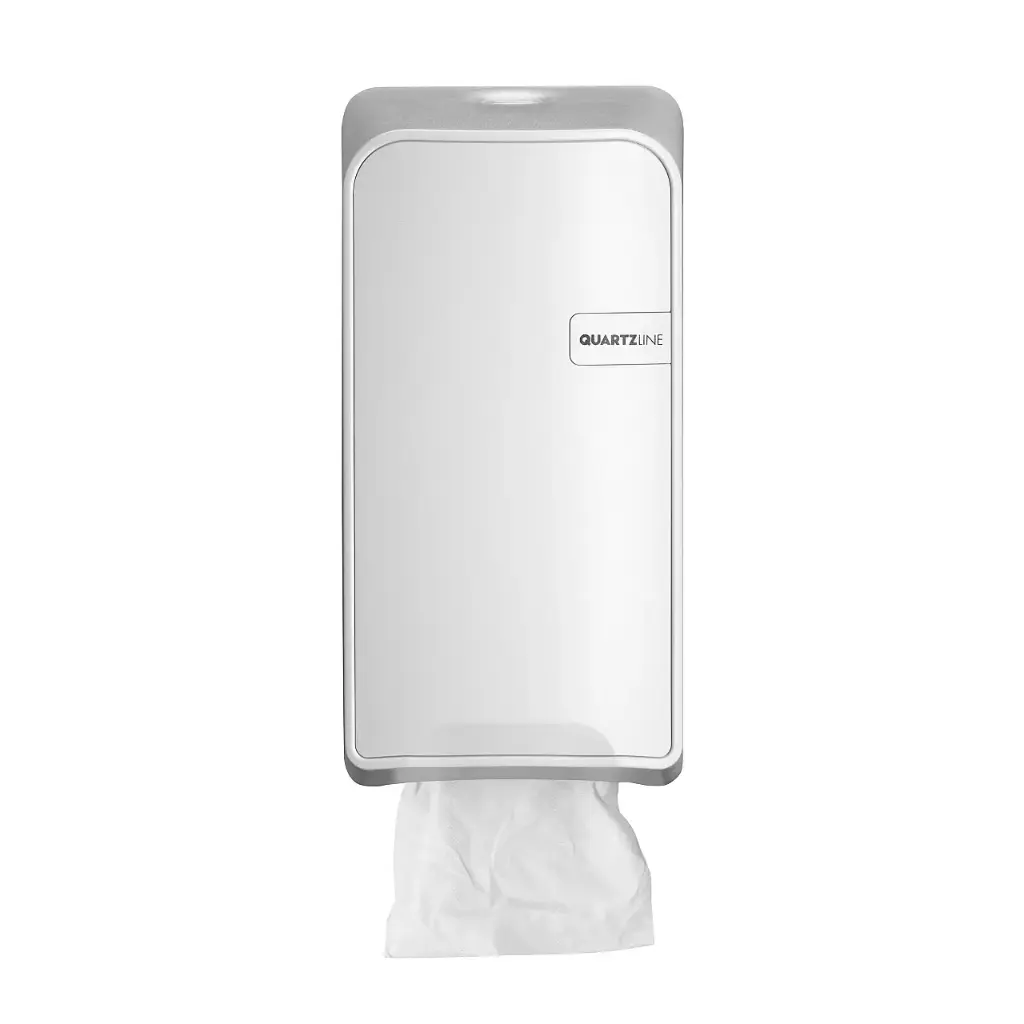 QuartzLine Bulkpack Toiletpapierdispenser – White Quartz