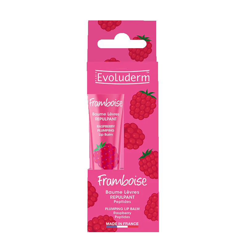 Evoluderm Opvullende Lippenbalsem - Framboos/Peptiden 15ml