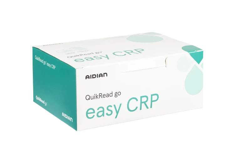 QuikRead go easy CRP - 50 tests (2x25st  cuvetten, 2x25st doppen en 50st sample blood collectors)