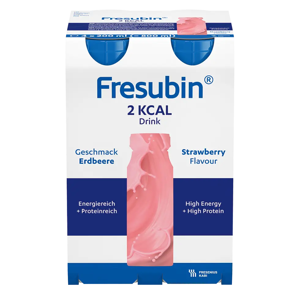 Fresubin 2 KCAL Drink Fraise - 4 x 200 ml