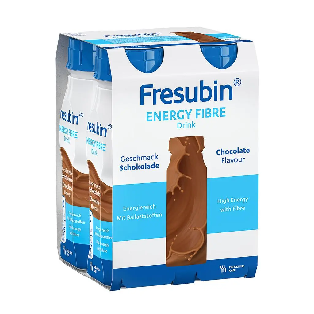 Fresubin ENERGY FIBRE Drink choco - 4 x 200 ml