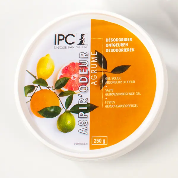 IPC Aspir'Odeur Geurvernietigende gel Agrumes 250g - 6 stuks