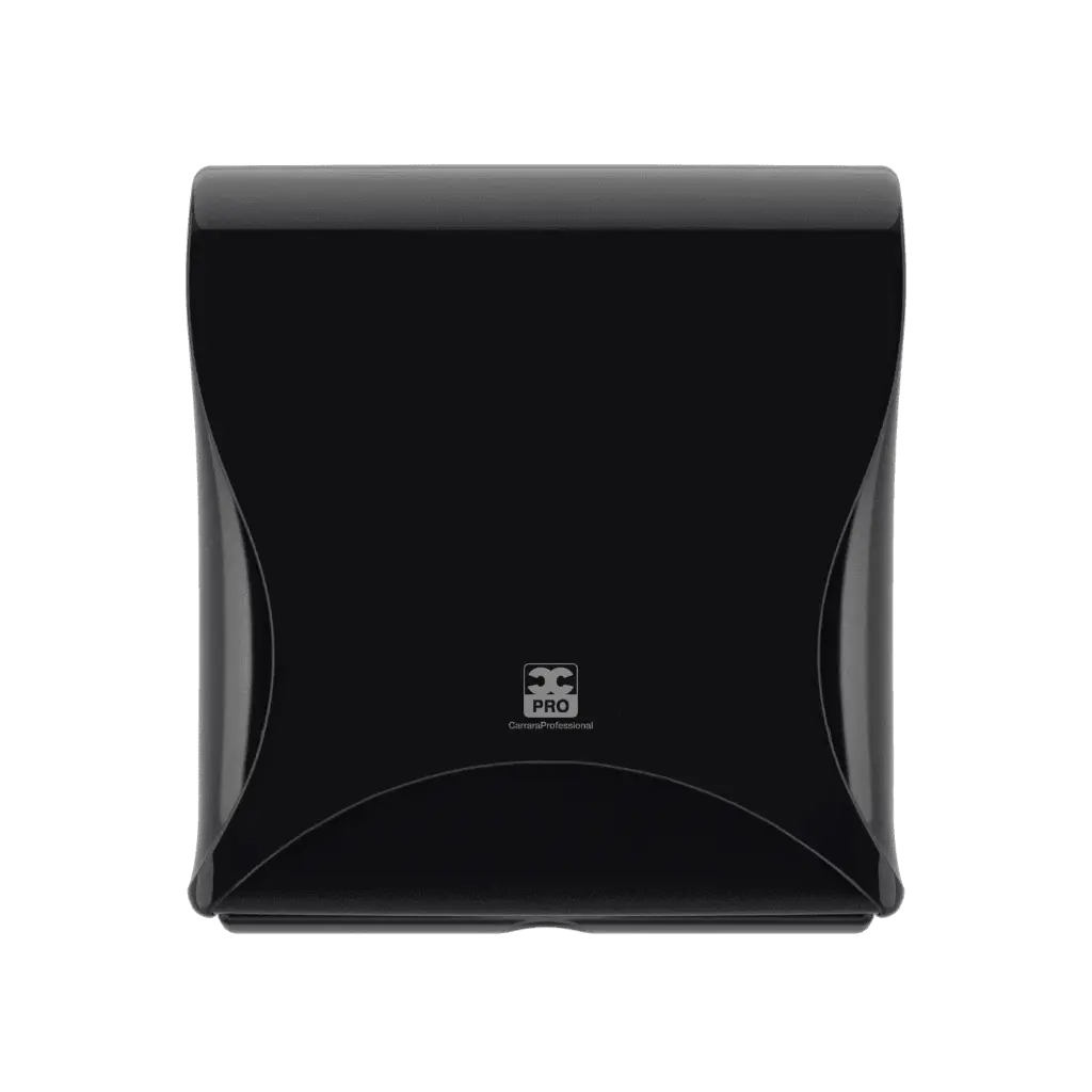 Essentia Compact Multifold Handdoek Dispenser Zwart