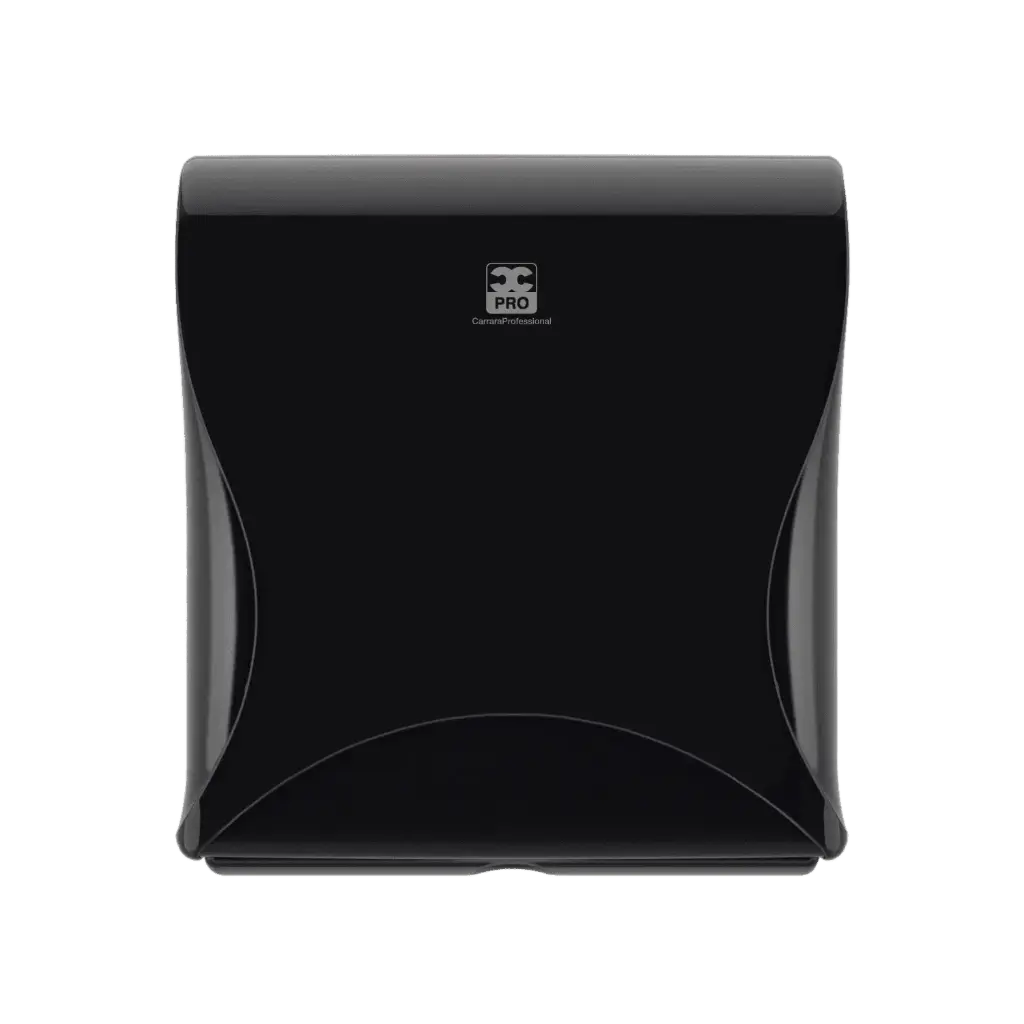 Essentia Mini Jumbo Toiletpapier Dispenser Zwart