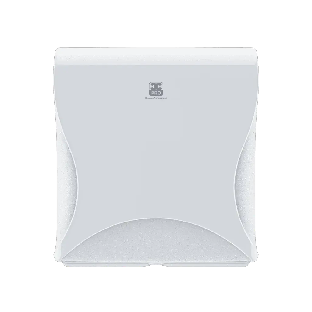 Essentia Double Folded Toiletpapier (Losse Vellen) Dispenser Wit