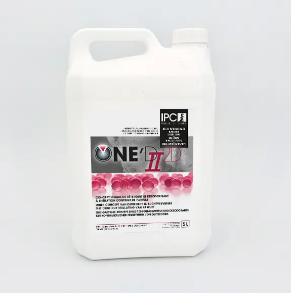 IPC One 'D II 2D - 5L - poetsproduct voor alle soorten wasbare oppervlaktes - met gepatenteerde geurformule 