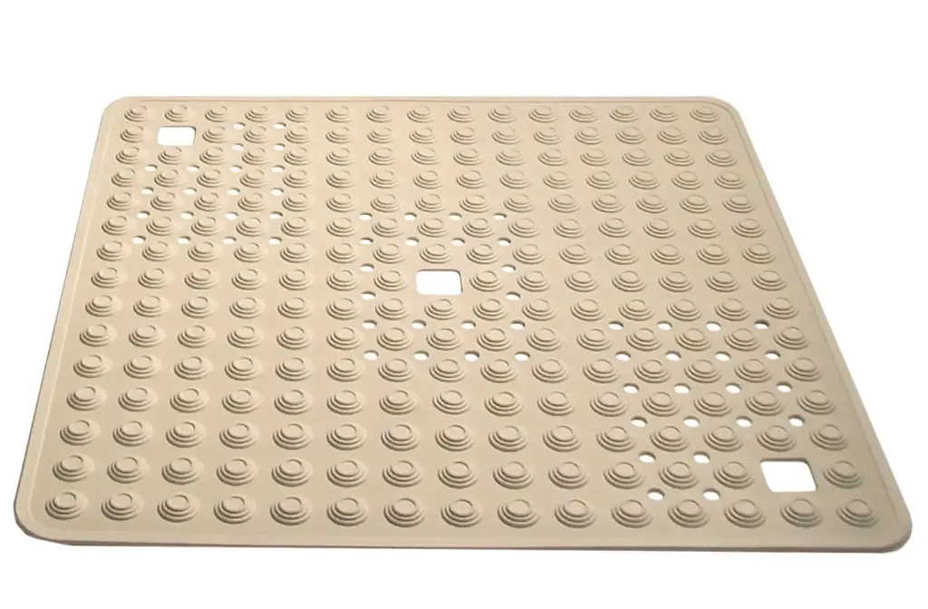 Tapis de douche à ventouses 60cm x 60cm