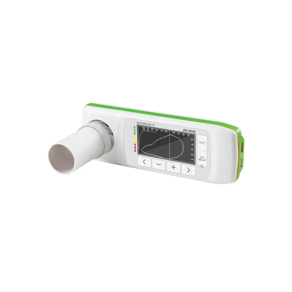 Spiromètre Spirobank II Basic + turbine réutilisable