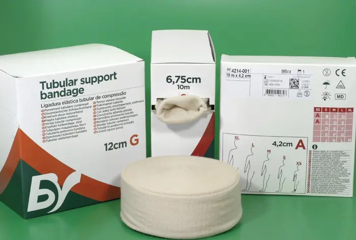 BV Buisverband - Steun/compressieverband (kinderelleboog/enkel) - 4,2cm x 10m - 1 stuk