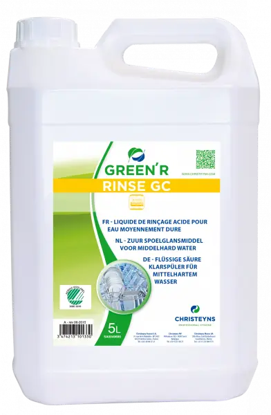 Green' R Rinse GC - 10 liter (naspoelmiddel vaatwas)