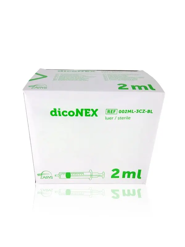 Zarys spuiten dicoNex 2ml zonder latex - 100pc
