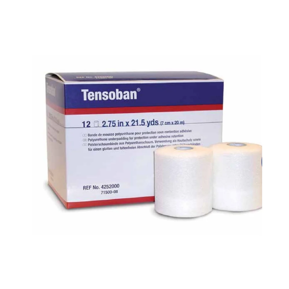 Tensoban Vliesdunne Beschermende underwrap 7cm x 20m - 1 stuk