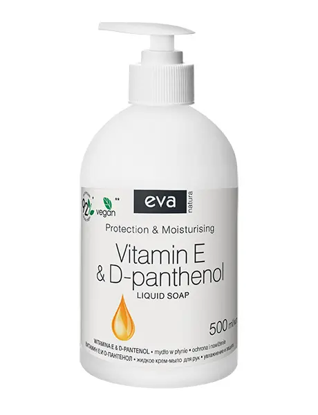 Eva Natura Vloeibare handzeep Vitamine E & D-Panthenol - 1 x 500ml