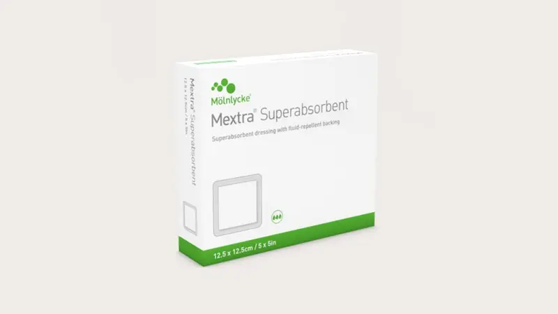 Mölnlycke Mepilex Absorberend Schuimverband 10x20cm - 5 stuks