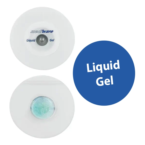 Mediware ECG-Elektroden Schuimkussen met vloeibare gel - 30st