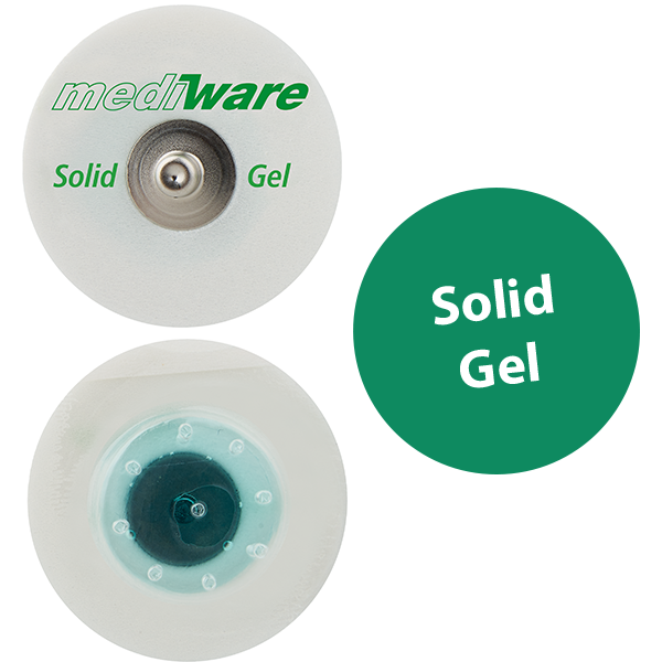 Mediware ECG-Elektroden Schuimkussen Pediatrisch met vaste gel - 30st