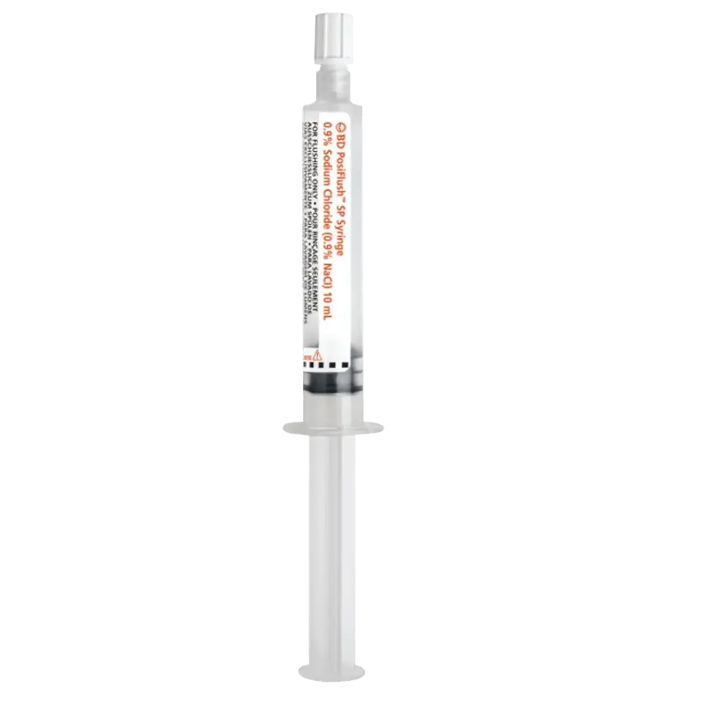 BD PosiFlush SP Voorgevulde spoelspuit 10ml (NaCl 0.9%) - Niet-steriel - 1 stuk